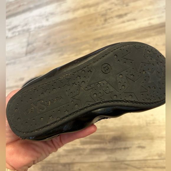 Yosi Samra Kids Black Patent Leather Ballet Flats - Picture 5 of 8